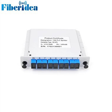 Divisor PLC endollable 1x8