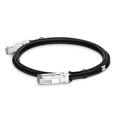 200g QSFP56 a 2 × 100g QSFP56 Passiu Directe Cable de coure (DAC), 1. 5-3 m