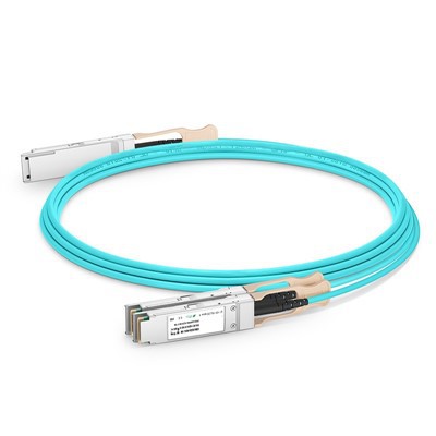 200g QSFP56 a 2x 100G QSFP28 Cable òptic actiu (AOC), 1m -20 m